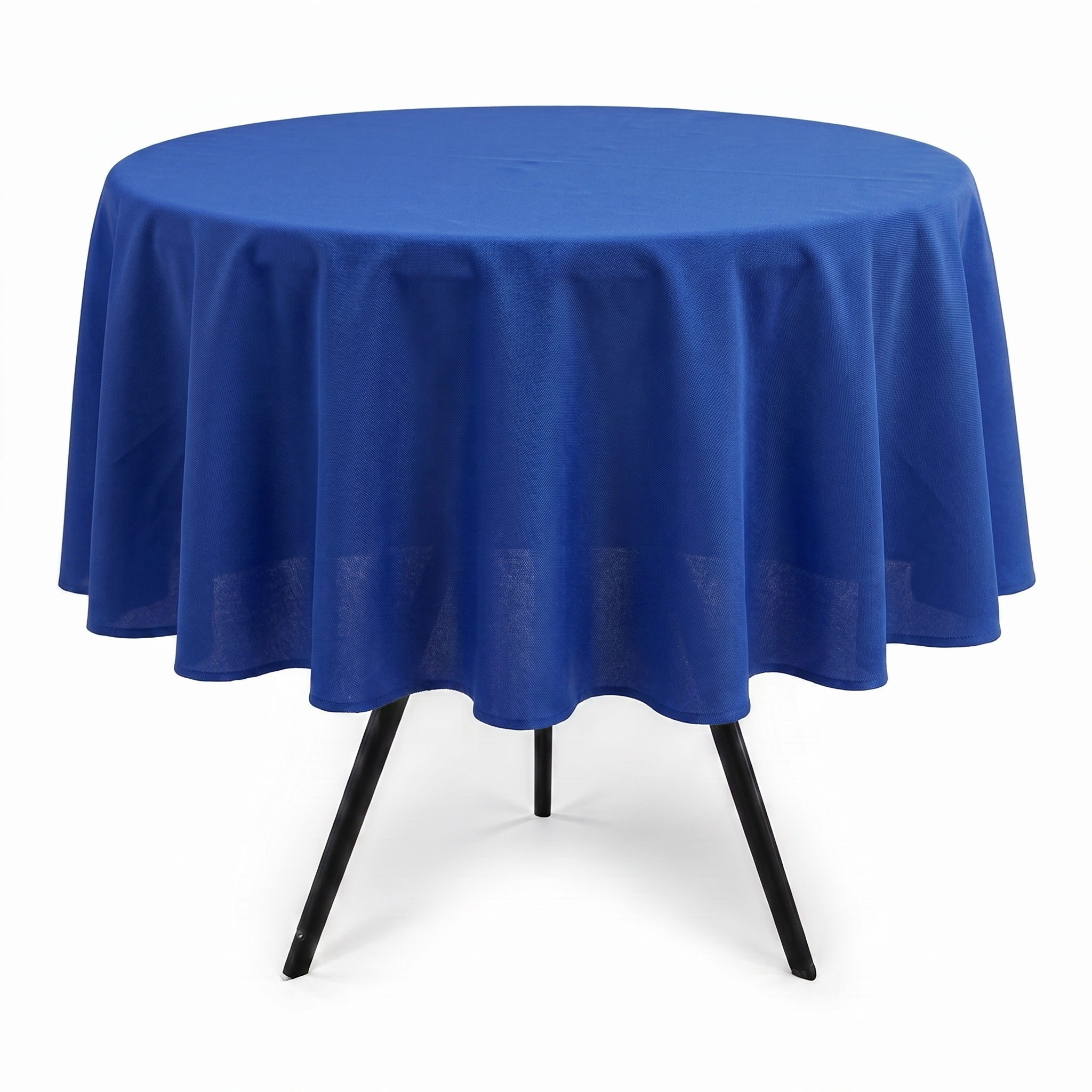 Toalha de Mesa Redonda Oxford 150cm - Azul Royal